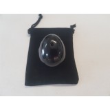 Black Obsidian Yoni Egg 35x45mm 