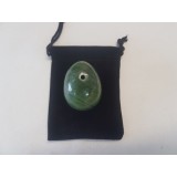 Nephrite Jade Yoni Egg 35x45mm 