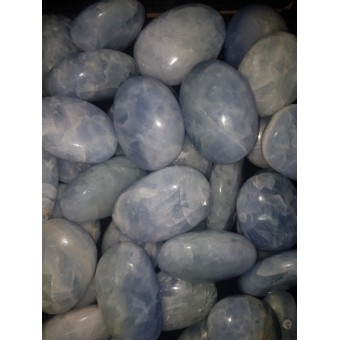 Blue Calcite Galei $25 for 500g Madagascar