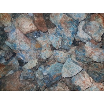 Rough Rock - Apatite Blue - Price per 500g Rough Rock - Apatite Blue - Price per 500g