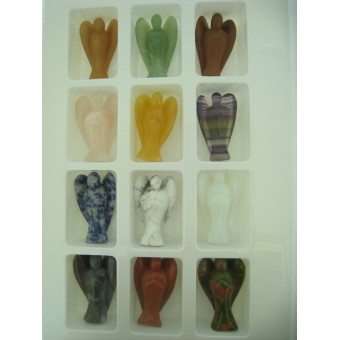 Box of 12 Mixed Angels 5cm High  as per Picture Box Price