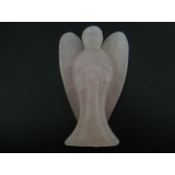 Angel in A grade Rose Quartz 8cm High