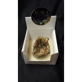 Aura Quartz box - Gold - 5cm