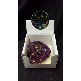 Aura Quartz box - Purple