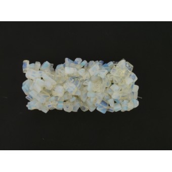 Opalite Wide Chip Bracelet 30mm wide