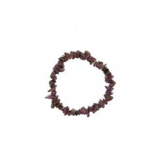 Garnet Chip Bracelet