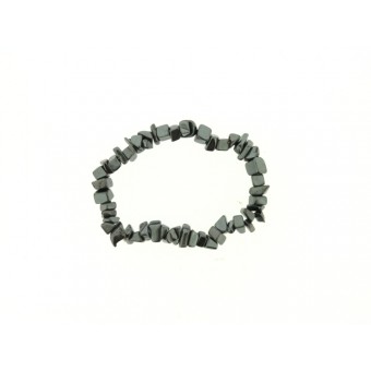 Hematite Chip Bracelet