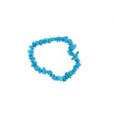 Blue Howlite Chip Bracelet