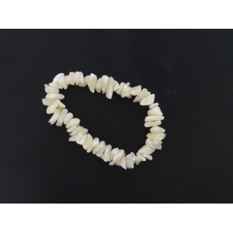 Mother of Pearl Chip Bracelet