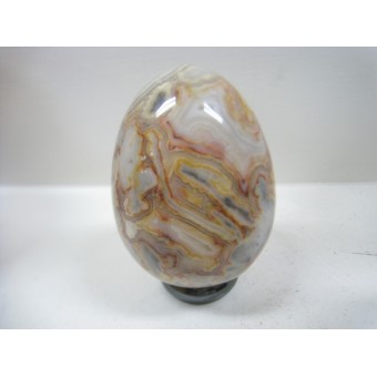Egg in Crazy Lace Agate (Australian) 40x50mm 