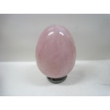 Egg in Rose Quartz 40x50mm