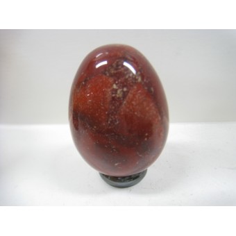 Egg in Red Jasper 40x50mm