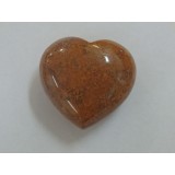  Fossil Stone Heart  35mm  x 45mm (Width) x 25mm (Thickness)