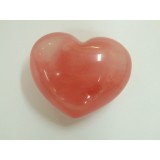 Strawberry Obsidian Puff Heart 35mm  x 45mm (Width) x 25mm (Thickness)