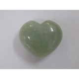 Jade Puff Heart 35mm  x 45mm (Width) x 25mm (Thickness)