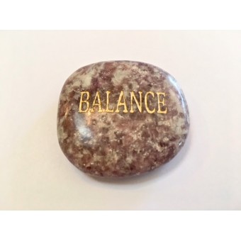 Lepidolite Namestone BALANCE Lepidolite Namestone BALANCE