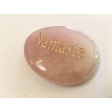 Rose Quartz Namestone NAMASTE
