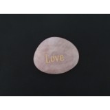 Rose Quartz Namestone LOVE