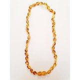 Baltic Amber Baby Teething Necklace - honey yellow