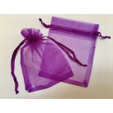 Organza Pouch 50 Pack - Magenta - Small