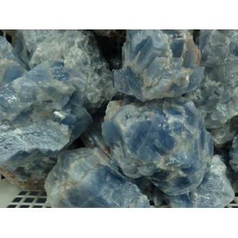 Rough Rock - Calcite Blue 50mm - Price per KG