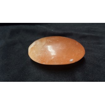 Peach Selenite - Palm Stone - 5cm
