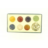 Pentegram Chakra Pendulum set DISC