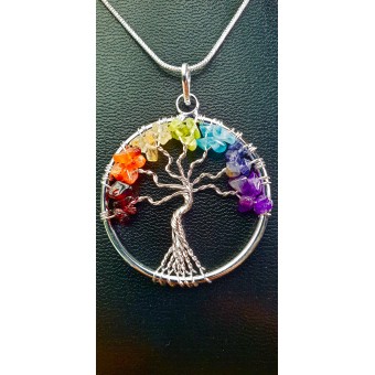 Chakra Pendant -  Tree of Life - 36mm Chakra Pendant -  Tree of Life - 36mm