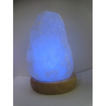 Himalayan Mini USB Salt Lamp for Computer (Blue Colour LED)