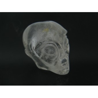 Alien Shaped Skull 50x50mm in Quartz