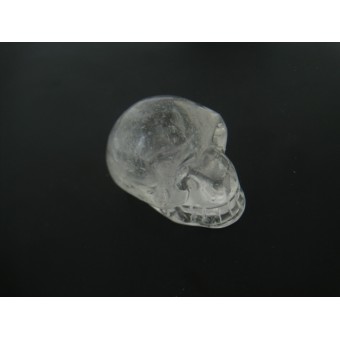 Skull in Quartz Crystal 35mm Long by 25mm High