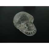 Skull in Quartz Crystal 45mm Long by 30mm High