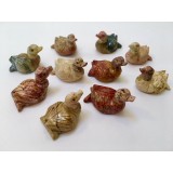 Soapstone Carving - Duck - various colours
