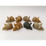 Soapstone Carving - Mouse - various colours