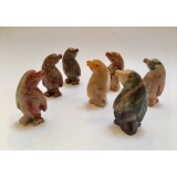 Soapstone Carving - Penguins - various colours Soapstone Carving - Penguins - various colours