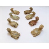 Soapstone Carving - Scorpions - various colours Soapstone Carving - Scorpions - various colours