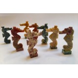 Soapstone Carving - Seahorse - various colours Soapstone Carving - Seahorse - various colours