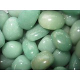 Aventurine - Green - Tumbled  20x30mm    200 GRAMS