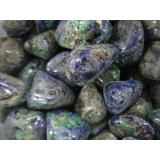 Azurite / Malachite - Tumbled  20x30mm    200 GRAMS