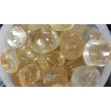 Calcite - Yellow  AAA - Tumbled  20x30mm    200 GRAMS
