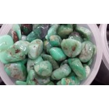 Chrysophrase - Green - Tumbled  20x30mm    200 GRAMS