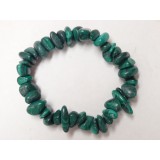 Malachite Large Chip Bracelet