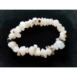 Rainbow Moonstone Large Chip Bracelet