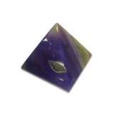 Pyramid in Purple Agate 55x55x50mm