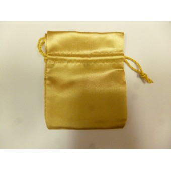 Satin Pouch – Gold  -  80mm x 100mm – Pack of 50