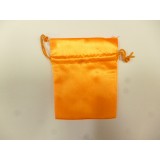 Satin Pouch – Orange  -  80mm x 100mm – Pack of 50